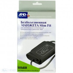 Манжета для тонометра AND Слим фит большая 32-45 см р. l