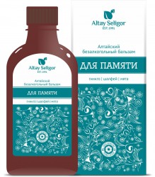 Бальзам безалкогольный Алтайский для памяти 200 мл