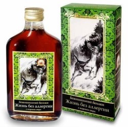 Бальзам безалкогольный Сила Алтая №21 Жизнь без аллергии с корнем аира 250 мл